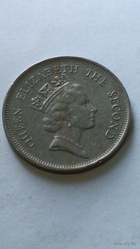 Гонконг. 1 доллар 1988 года.