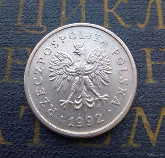 1 злотый 1992 Польша #10