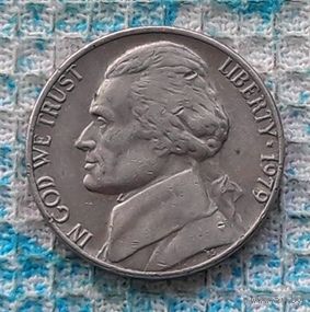 США 5 центов 1979 года. Франклин Бенджамин.