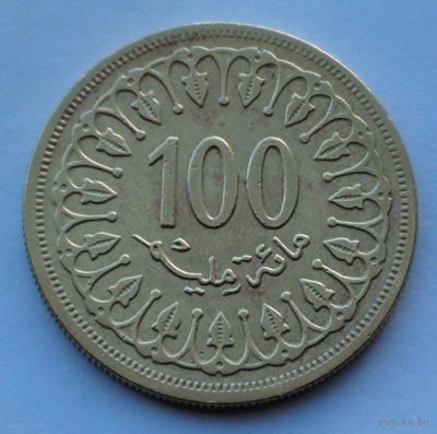Тунис 100 миллимов. 1983