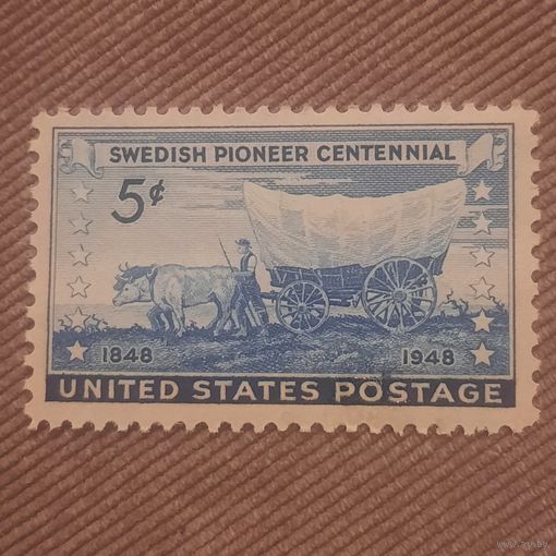 США 1948. Swedish Pioneer Centennial