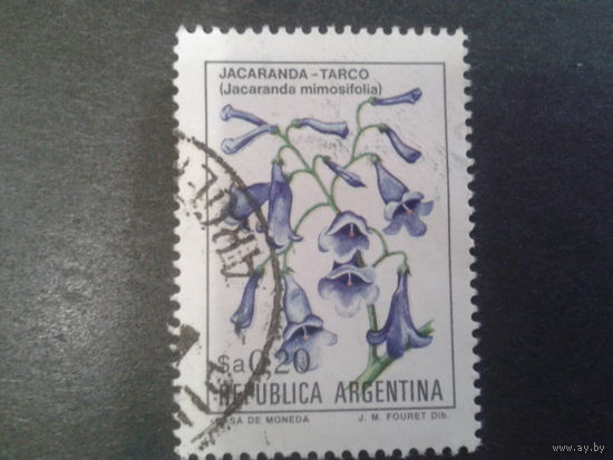 Аргентина 1983 Цветы 0,20
