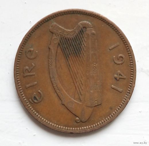Ирландия 1 пенни, 1941 4-3-7