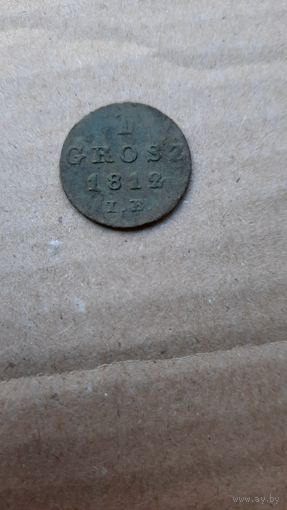 1 грош 1812.