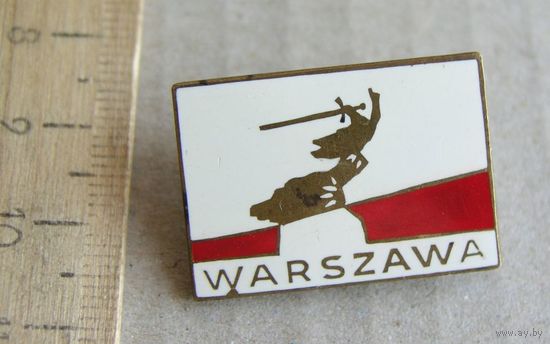 Значок WARSZAWA Польша