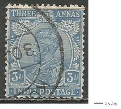 Индия. Король Георг V. 1926г. Mi#104а.