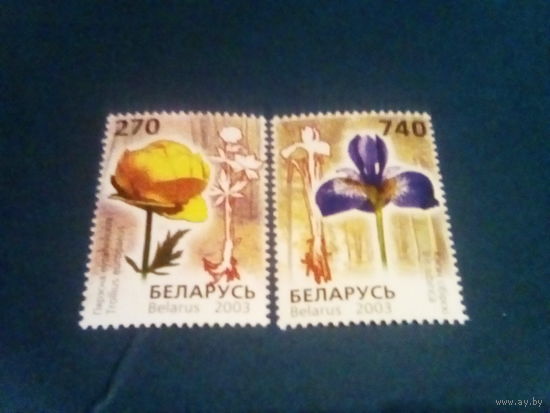 Беларусь 2003  цветы