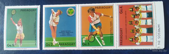 Парагвай 1986 тенис