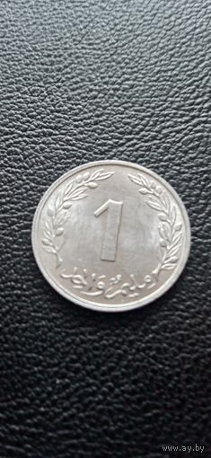 Тунис 1 миллим 1960 г.