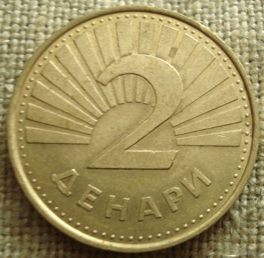 2 денара 2001 Македония