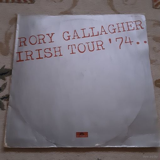 RORY GALLAGHER - 1974 - IRISH TOUR '74 (GERMANY) 2LP