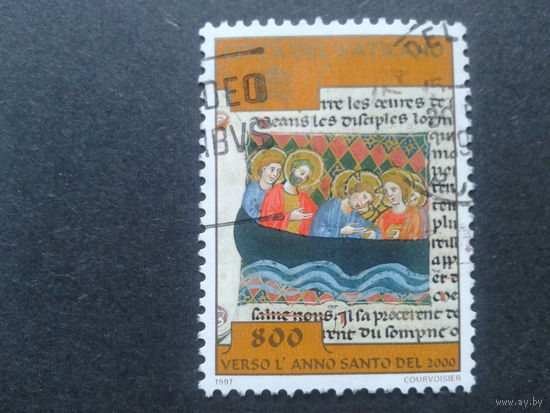 Ватикан 1997 Христос в лодке с апостолами