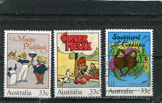 Австралии. Иллюстрации дедских книг