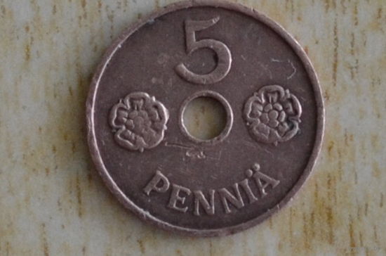 Финляндия 5 пенни 1941