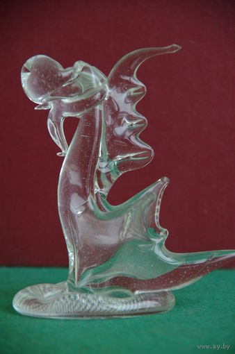 Статуэтка из стекла  Дракон    12 см