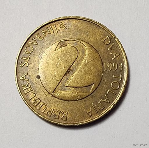 Словения 2 толара, 1993