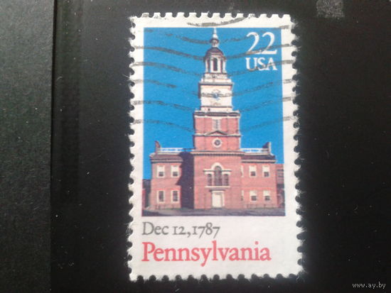 США 1987 штат Пенсильвания - 200 лет
