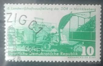 ГДР 1958 сельская техника, 1 из 3