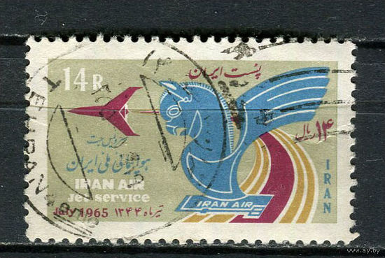 Иран - 1965 - Авиация - [Mi. 1251] - полная серия - 1 марка. Гашеная.  (LOT AG37)