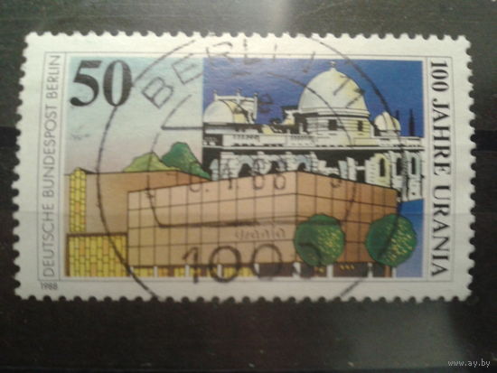 Берлин 1988 Планетарий Михель-1,7 евро