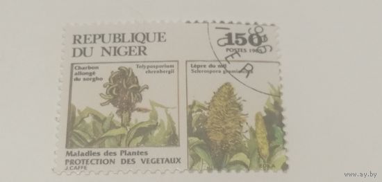 Нигер 1985.  Защита растительности