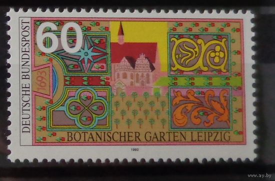 Современная Германия 1992г. Mi.1622 MNH** полная серия