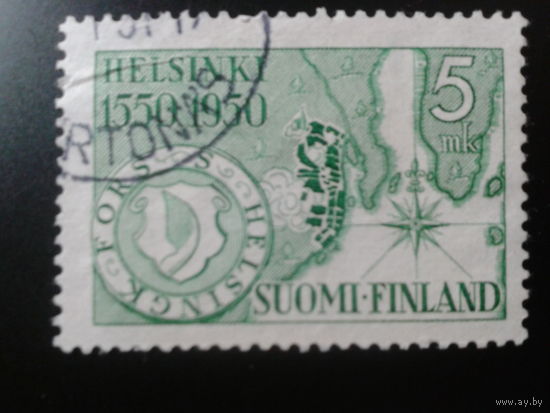 Финляндия 1950 400 лет Хельсинки