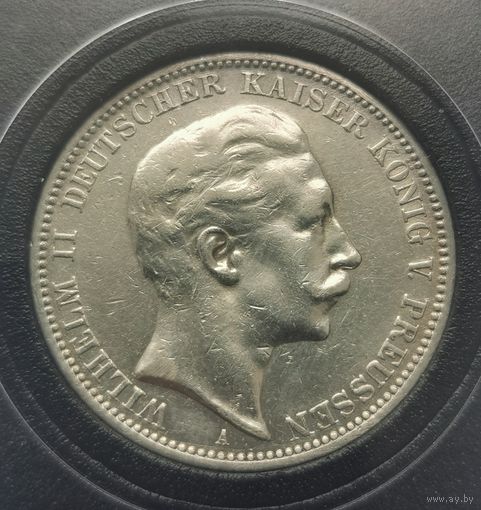 Германия. Пруссия 3 марки 1910 год.