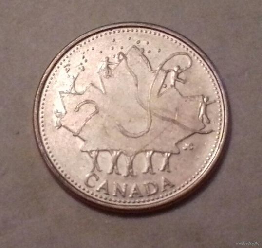 25 центов, Канада 2002 Р, 50 лет чему-то там
