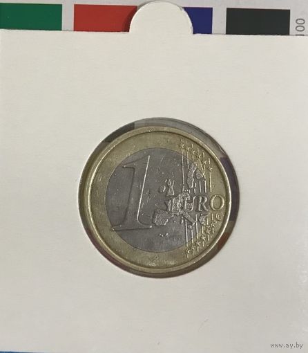 Германия 1 евро 2002 J в холдере
