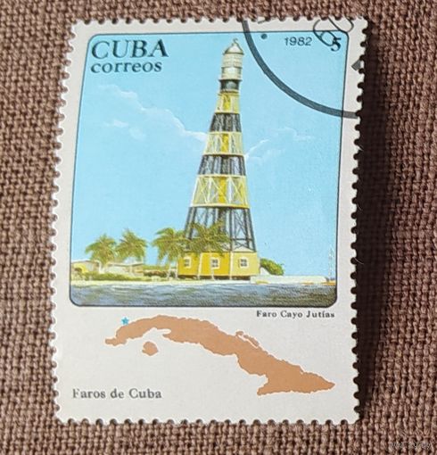 Куба 1982 Маяки 1 из 3