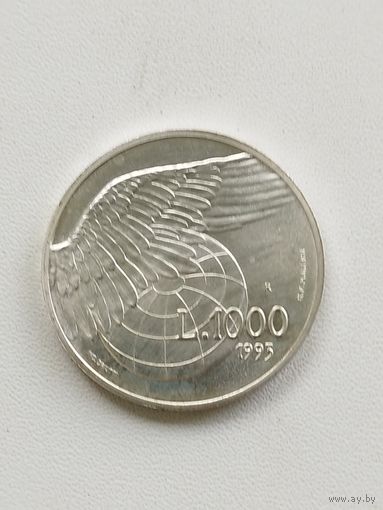 Сан Марино 1000 лир 1993 год