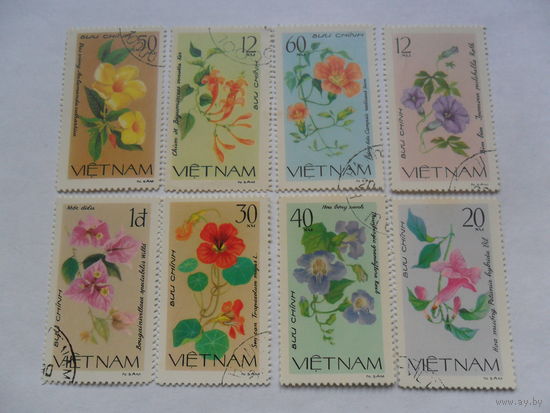 Вьетнам 1980г, цветы