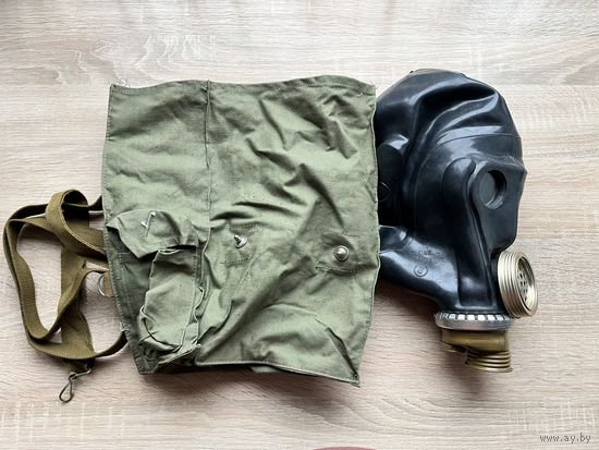 Шлем-маска ШМС от противогаза РШ-4 + сумка - все новое