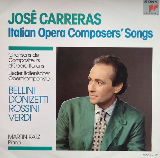 Jose Carreras /Ittalian Opera,/1990, Sony, LP, Holland