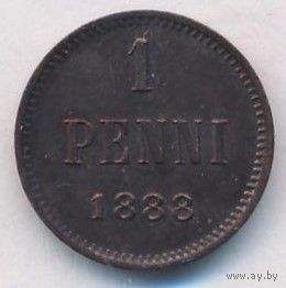 1 пенни 1888 год _состояние XF