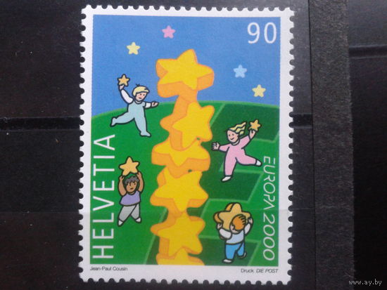 Швейцария, 2000, Европа, Дети играют со звездами**