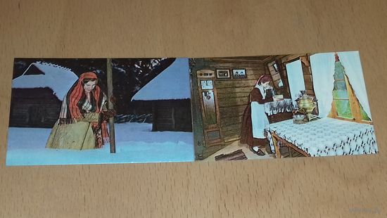 Календарики 1983 Эстония. Парк-музей в Рокка-аль-Маре. 2 шт. одним лотом