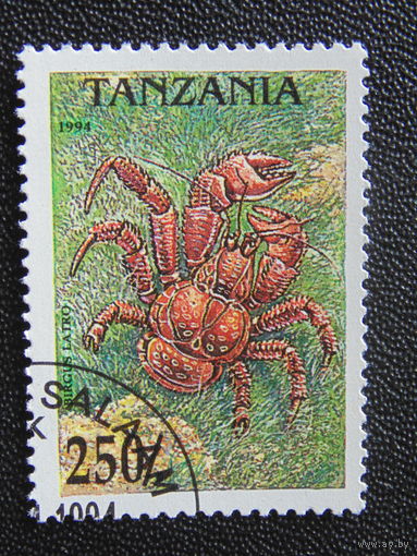 Танзания 1994 г. Морская фауна.