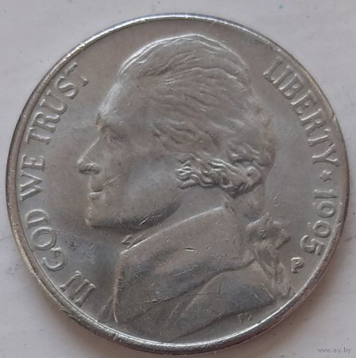 5 центов 1995 Р США. Возможен обмен