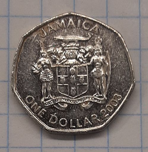 Ямайка 1 доллар 2003г. km189