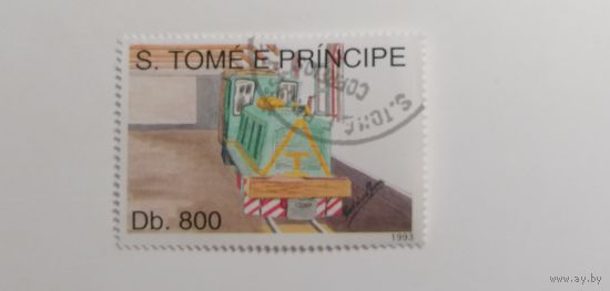 Сан Томе и Принсипи 1993. Железнодорожный транспорт