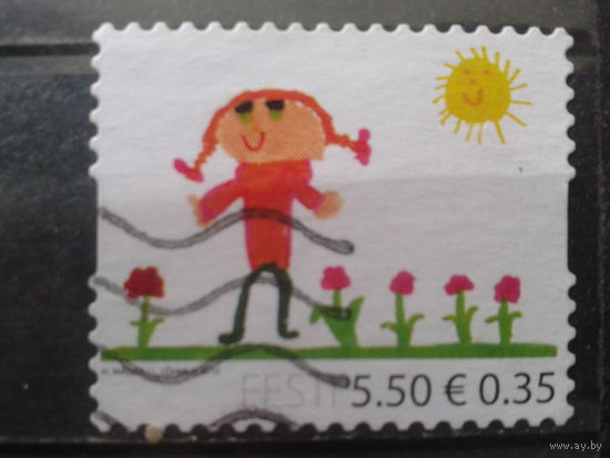 Эстония 2010 Рисунок ребенка 6 лет