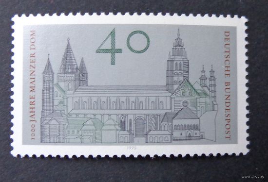 Германия, ФРГ 1975 г. Mi.845 MNH** полная серия