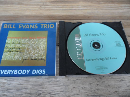 CD - Bill Evans trio - Everybody digs Bill Evans - записи Riverside Records, пр-во Россия