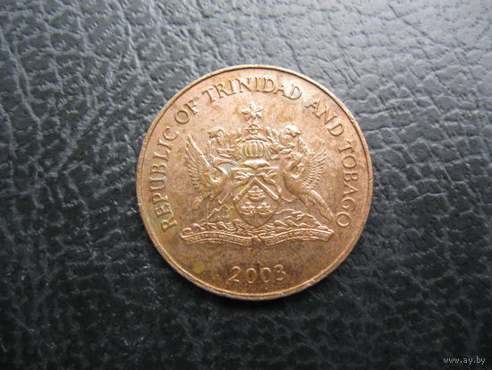 Тринидад и Тобаго. 1 цент. 2003 г.