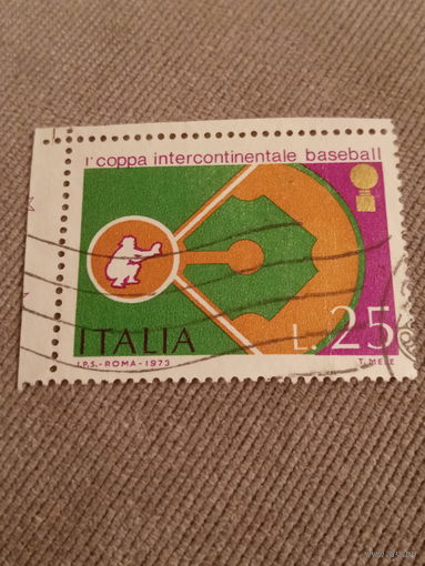 Италия 1973. Международный кубок по бейсболу