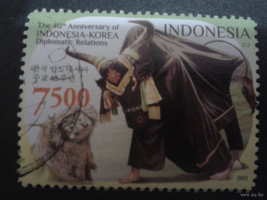 Индонезия 2013 совм. выпуск с Кореей