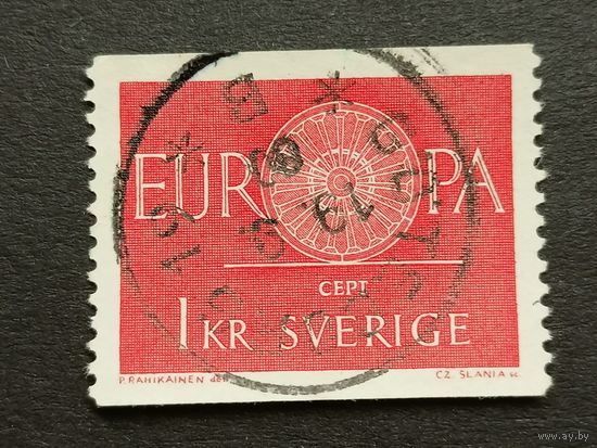 Швеция 1960. Марки EUROPA