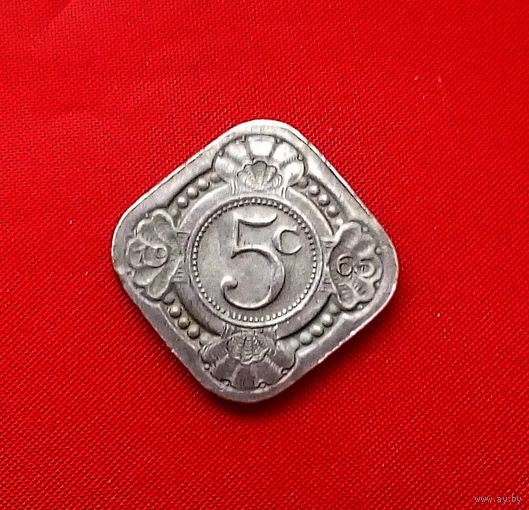 34-29 Антильские острова, 5 центов 1965 г.